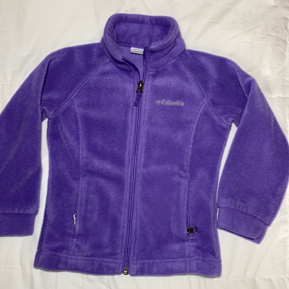 XXS  Size 4-5 purple Columbia fleece